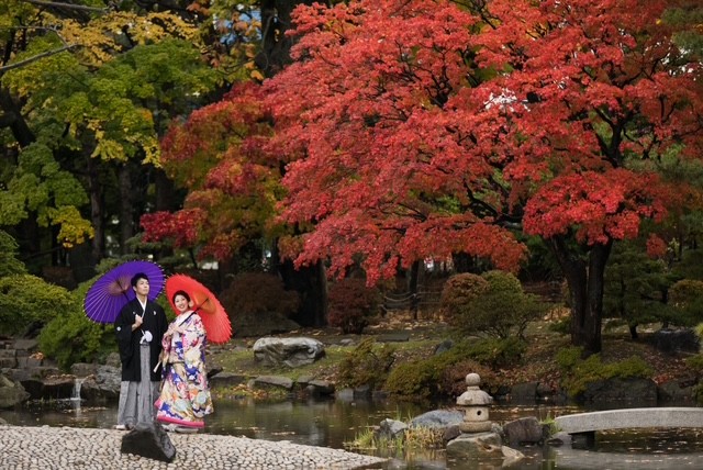今から準備がベスト！＾＾秋の中島公園での紅葉ロケ＊おすすめです！